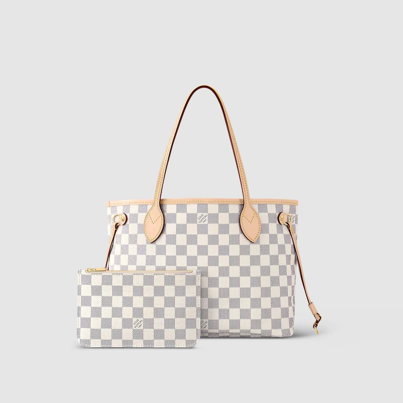 Túi Louis Vuitton Neverfull PM Nữ Damier Zur Canvas